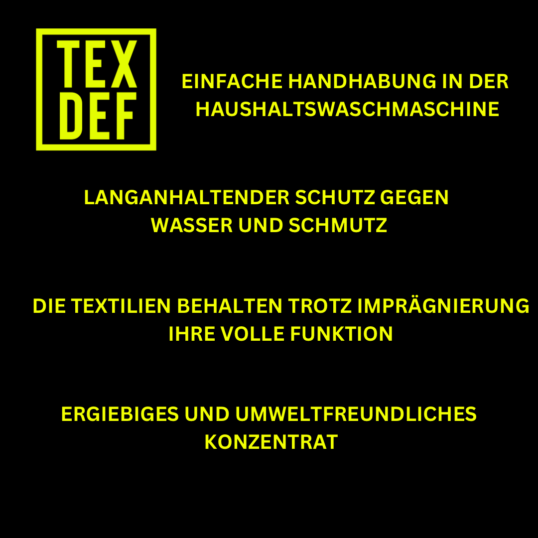 Texdef Premium Wasch- Imprägnierung 500ml