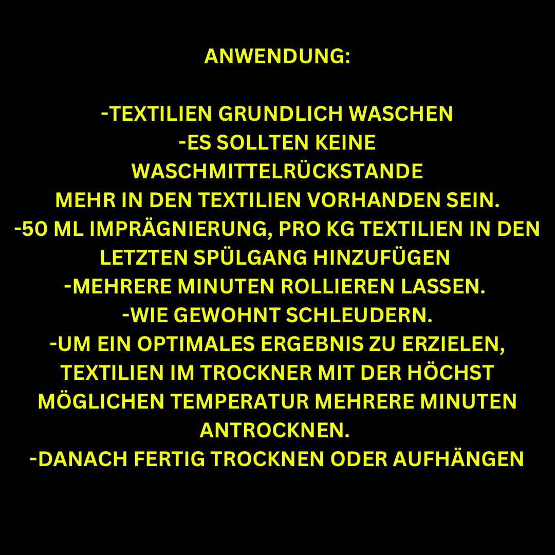 Texdef Premium Wasch- Imprägnierung 500ml